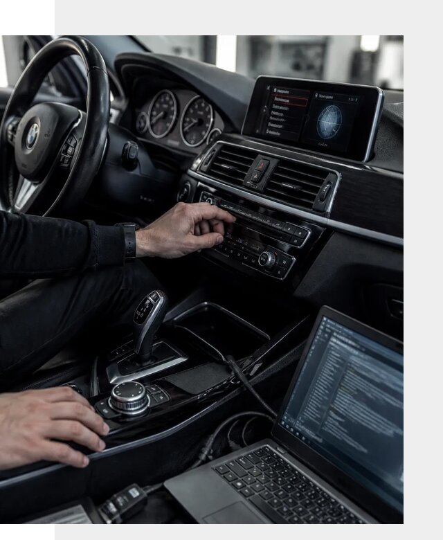Русификация автомобилей BMW с адаптацией меню и функций в Анжере-Судженске