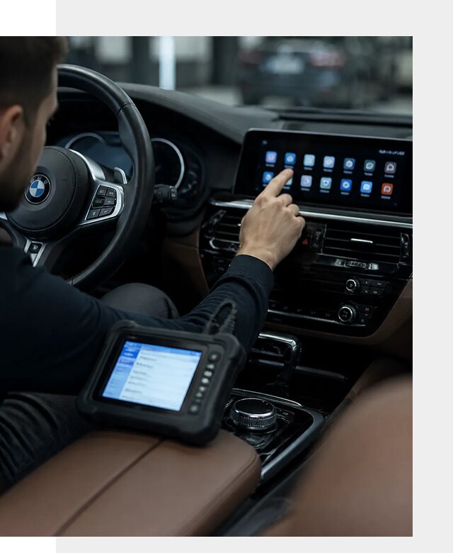 Установка приложений и мультимедиа сервисов BMW в Анжере-Судженске