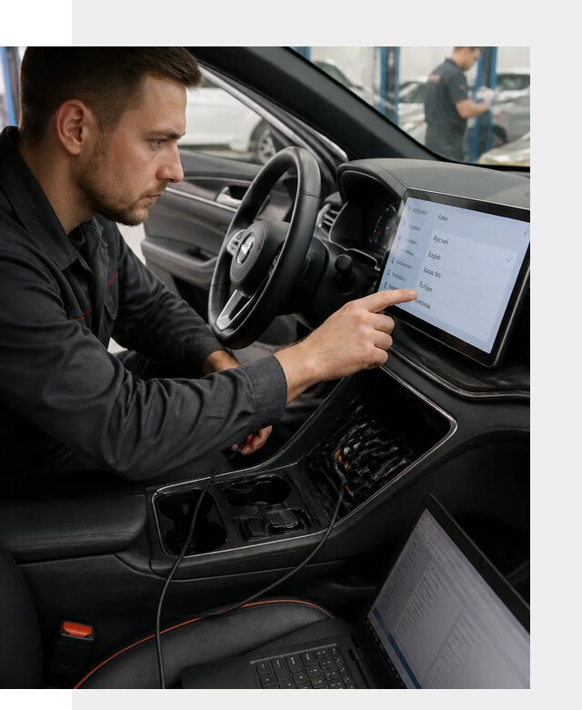 Профессиональная русификация BYD SONG Plus в Анжере-Судженске