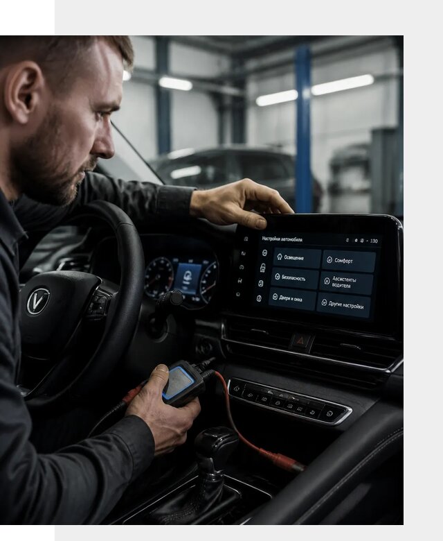 Русификация Changan CS55 и мультимедиа под ключ в Анжере-Судженске