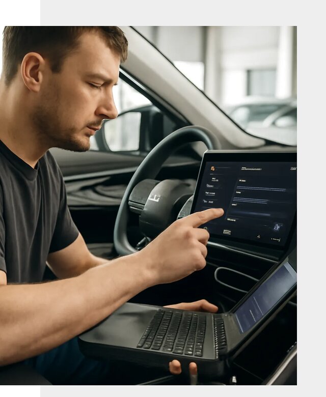 Русификация и адаптация мультимедии Exeed TXL в Анжере-Судженске