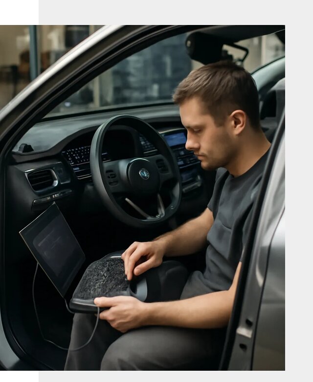 Русификация автомобилей GAC с адаптацией меню в Анжере-Судженске
