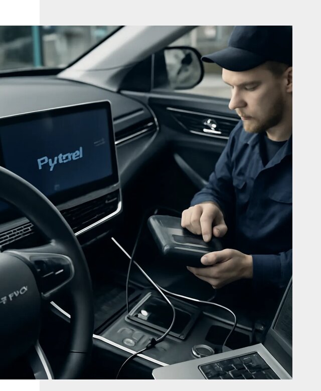 Русификация автомобилей Jetour с адаптацией меню в Анжере-Судженске