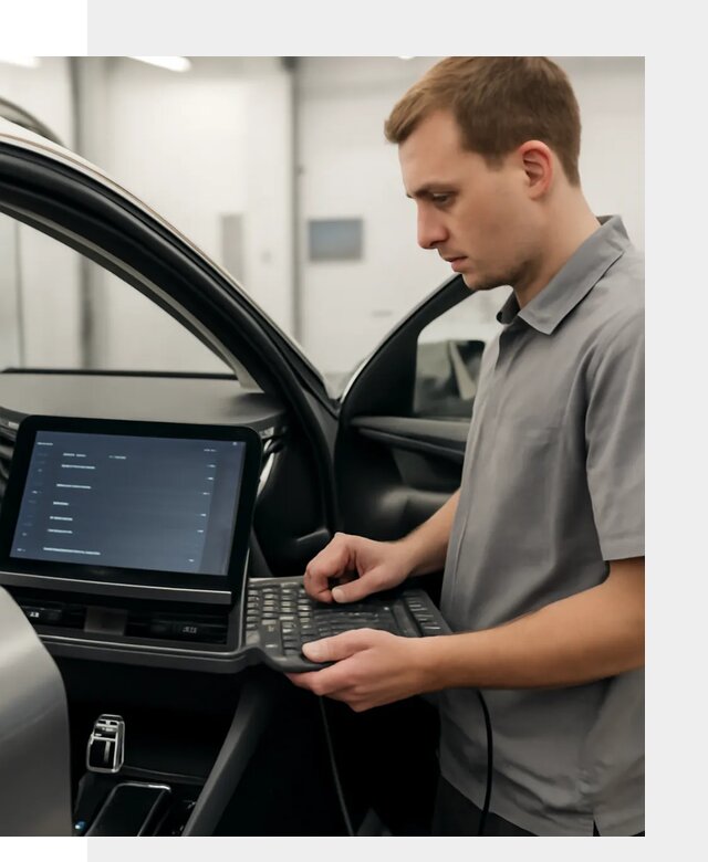 Русификация мультимедиа автомобилей Lynk Co в Анжере-Судженске