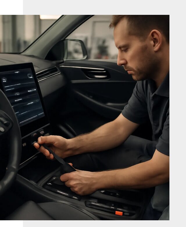 Восстановление автомобиля после русификации в Анжере-Судженске