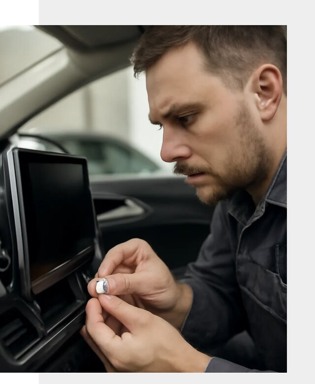 Установка SIM карты в авто для мультимедиа в Анжере-Судженске