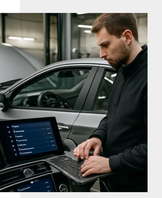 Русификация Honda Civic с адаптацией меню и навигации в Анжере-Судженске