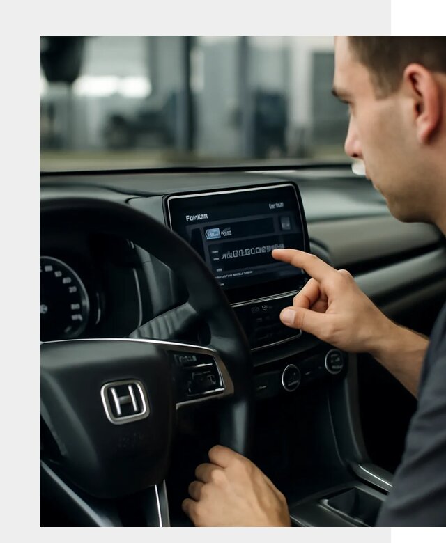 Русификация панели приборов Honda в Анжере-Судженске по цене 5129 ФастМобиль-Нжр