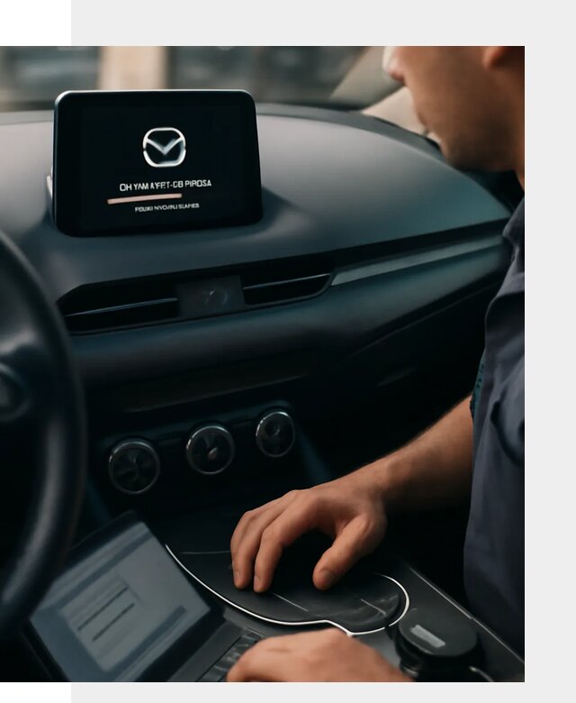 Установка приложений Mazda на мультимедийную систему в Анжере-Судженске