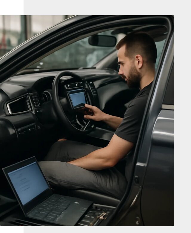 Русификация Toyota Camry 70 75 USA под ключ в Анжере-Судженске